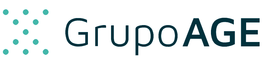 Logo de Grupo AGE - Cliente de MCodeGT